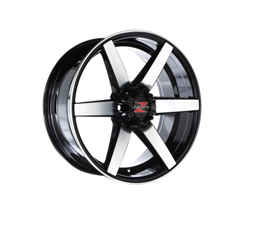 20" 6x139.7 Barzetta Terreno BlackPolish ET10 9J