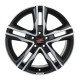 18" 5x114.3 Barzetta Cavallo BlackPolish for vans ET40 8J