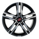 20" 5x114.3 Barzetta Cavallo BlackPolish for vans ET40 8J