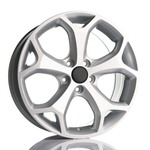 17" 5x108 Barzetta Kinect Silver ET50 7.5J