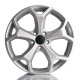 17" 5x108 Barzetta Kinect Silver ET50 7.5J