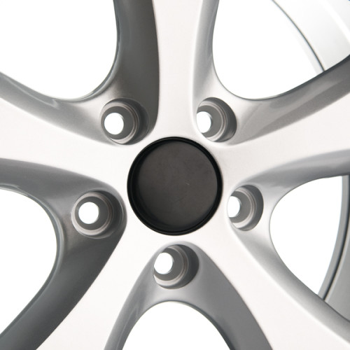 17" 5x108 Barzetta Kinect Silver ET50 7.5J