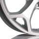 17" 5x108 Barzetta Kinect Silver ET50 7.5J