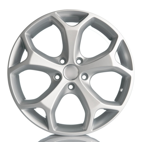 16" 5x108 Barzetta Kinect Silver ET43 6.5J