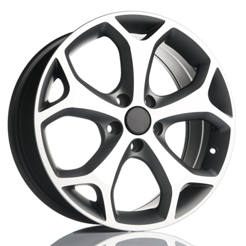 17" 5x108 Barzetta Kinect TitaniumPolish ET45 7.5J