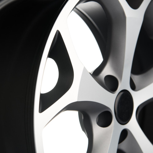 17" 5x108 Barzetta Kinect TitaniumPolish ET45 7.5J