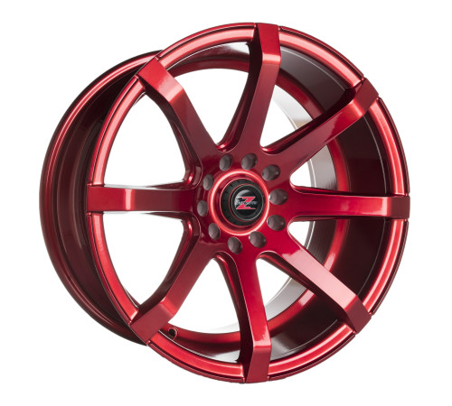17" 5x114.3 Barzetta Grottesco Candy Red ET25 9J