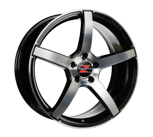 19" 5x114.3 Barzetta Inverno Black Polished ET40 8.5J