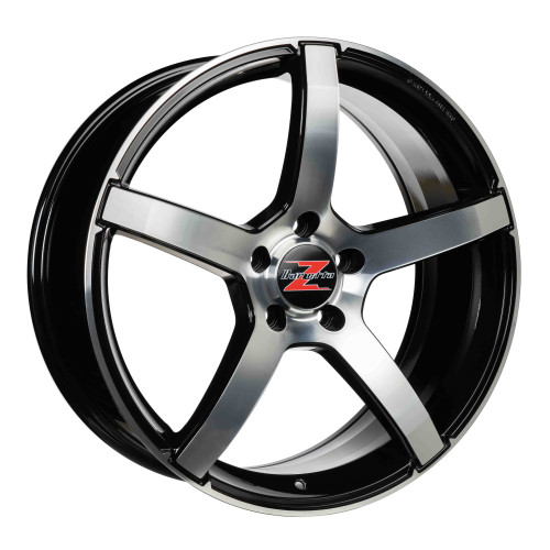 19" 5x114.3 Barzetta Inverno Black Polished ET40 8.5J