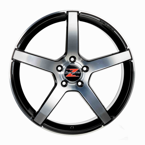 19" 5x114.3 Barzetta Inverno Black Polished ET40 8.5J