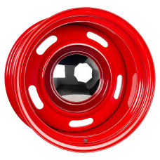 15" 5x120.65 Jack Wheeler American Classic Rally Old school red ET-32 10J