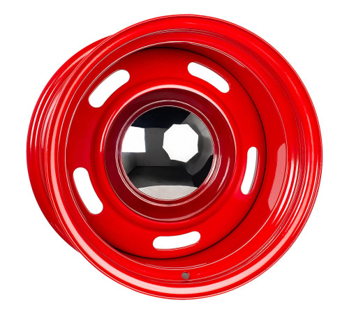 15" 5x120.65 Jack Wheeler American Classic Rally Old school red ET-32 10J