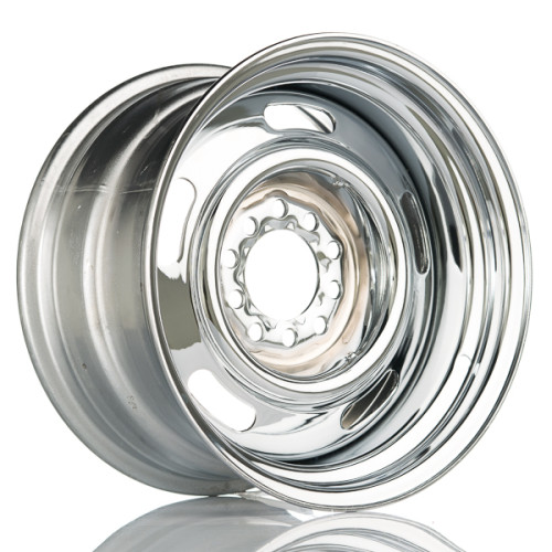 15" 5x120.65 Jack Wheeler American Classic Rally Chrome ET-6 8J