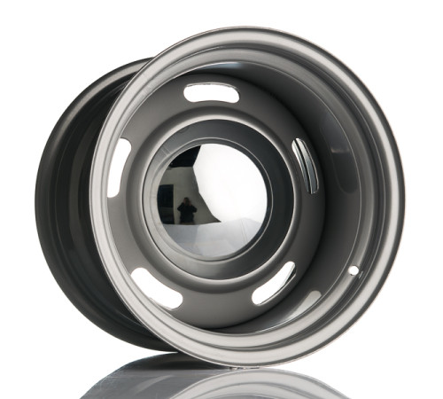 15" 5x120.65 Jack Wheeler American Classic Rally Silver ET-32 10J