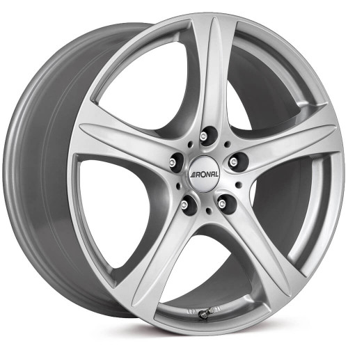 20" 5x112 Ronal R55 SUV CRYSTAL SILVER ET53 9.5J