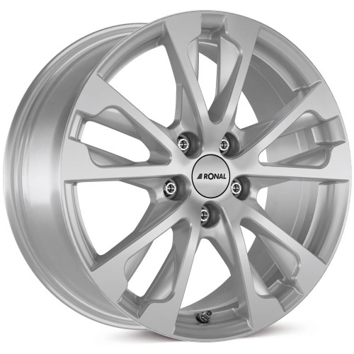 17" 5x105 Ronal R61 CRYSTAL SILVER-MATT ET42 7.5J