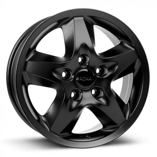 16" 5x120 Ronal R44 MATT BLACK ET40 6.5J