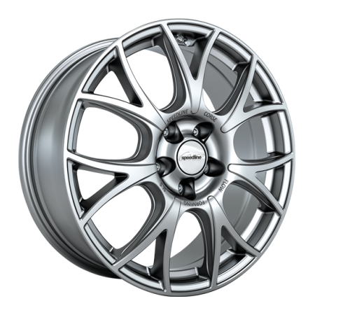 18" 5x114.3 Speedline SL5 Vincitore GLOSSY SILVER ET40 8.0J