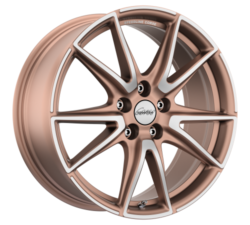 19" 5x112 Speedline SL6 Vettore BRONZE-MATT-FRONT CUT ET21 8.5J