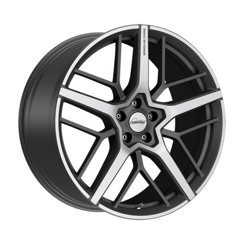 21" 5x120 Speedline SL8 Dominatore ORBIT GREY-MATT-FRONT CUT ET49 9.5J