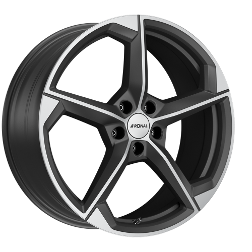 20" 5x108 Ronal R66 ORBIT GREY-MATT-FRONT CUT ET40 8.5J