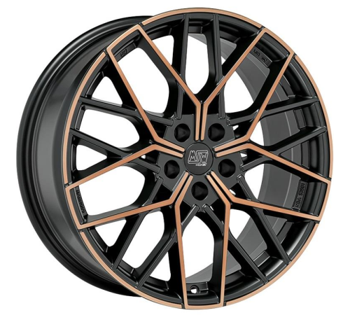 20'' 5x112 MSW 74 Matt Black Copper Fp ET40 8.5J