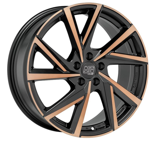 19'' 5x112 MSW 80-5 Matt Black Copper Fp ET45 8J