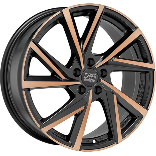 19'' 5x112 MSW 80-5 Matt Black Copper Fp ET45 8J