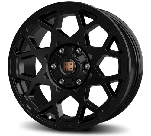 18'' 6x139.7 Momo Heavy Duty Matt Black ET48 8.5J