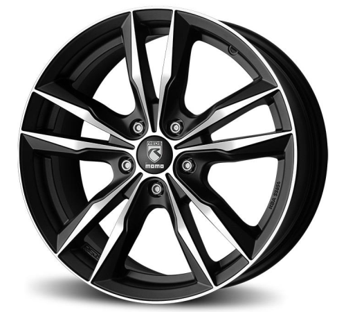 16'' 5x100 Reds Fast Matt Black polished ET40 6.5J