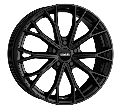 19'' 5x108 MAK Asphalt Gloss Black ET42 8J