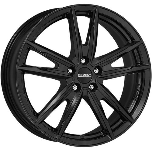 18'' 5x114.3 Dezent KF Black ET40 7J
