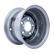 10'' 5x112 SRW Steel Trailer wheel silver  ET0 6J
