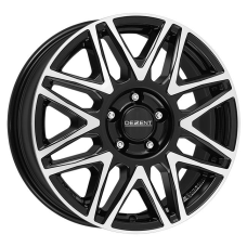 17'' 5x120 Dezent KH dark Black/polished ET55 7J