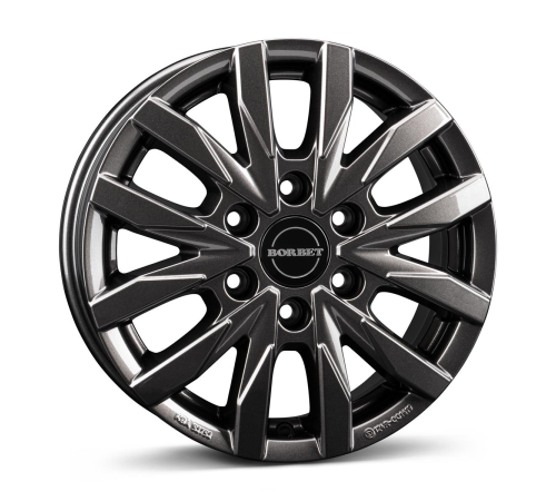 16'' 6x130 Borbet CW6 mistral anthracite glossy ET62 6.5J