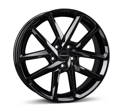 16'' 4x100 Borbet N black glossy ET43 6.5J
