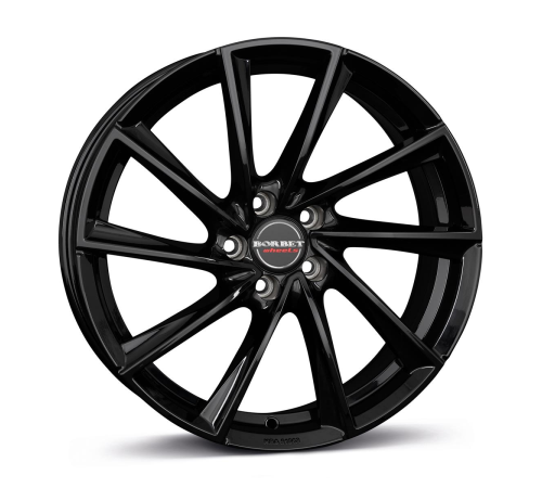 18'' 5x108 Borbet VTX black glossy ET45 8J
