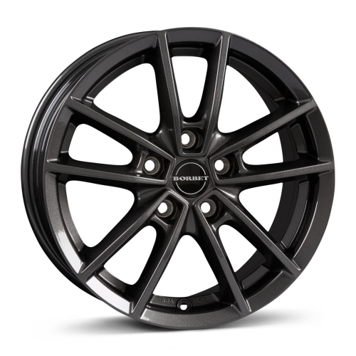 17'' 5x114.3 Borbet W mistral anthracite glossy ET50 7J