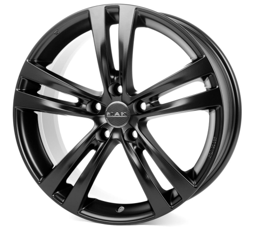 16'' 5x100 MAK Zenith Matt Black ET35 6.5J