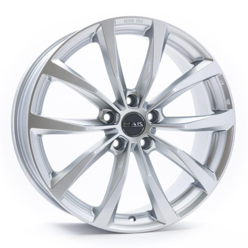 16'' 5x112 MAK Wolf Silver ET42 6.5J