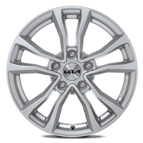 16'' 5x114.3 Xtreme 5 double spokes Silver  ET50 6.5J