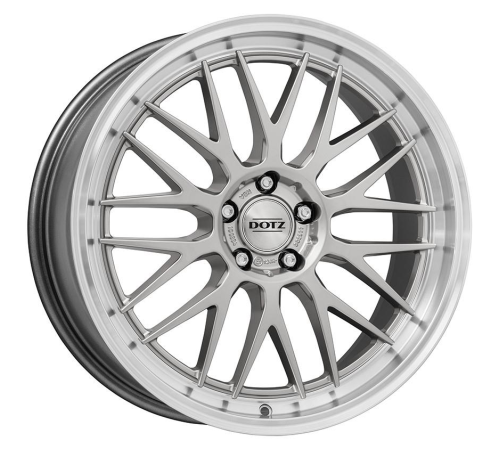 17'' 5x108 Dotz Bilbao Silver/polished lip ET45 8J