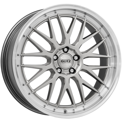 17'' 5x108 Dotz Bilbao Silver/polished lip ET45 8J