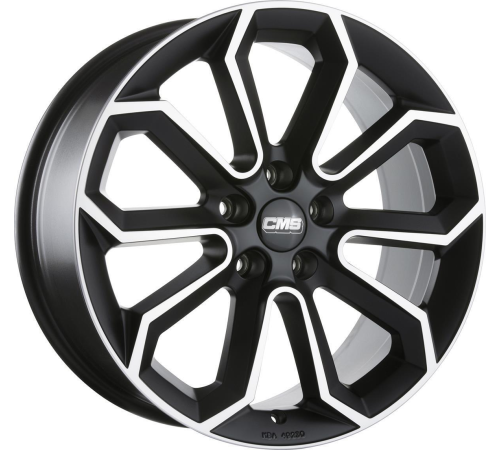 18'' 5x112 CMS C20 Diamond Black Matt ET35 8J
