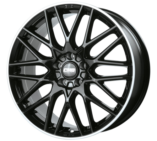 18'' 5x114.3 CMS C25 Diamond Rim Black Gloss ET47 7.5J