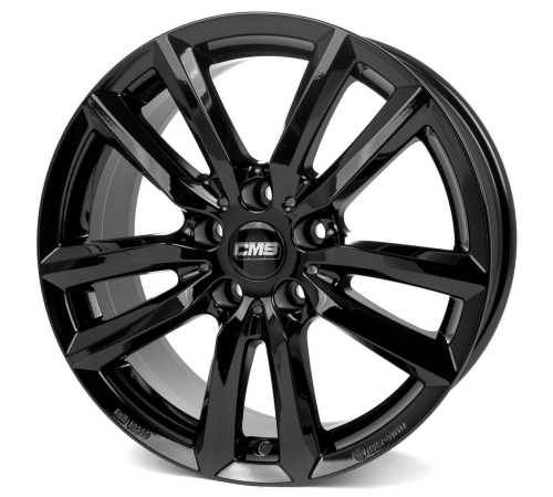 16'' 5x112 CMS C27 Complete Black Gloss ET35 7J