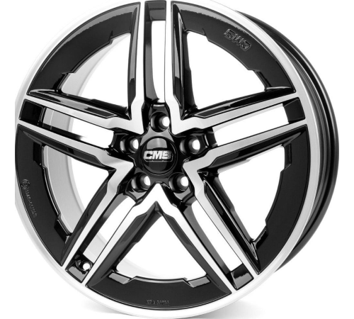 19'' 5x108 CMS C29-AERO Diamond Black Gloss ET50 8J