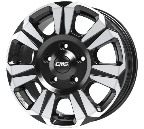 16'' 5x118 CMS C31 Diamond Black Gloss ET60 6.5J