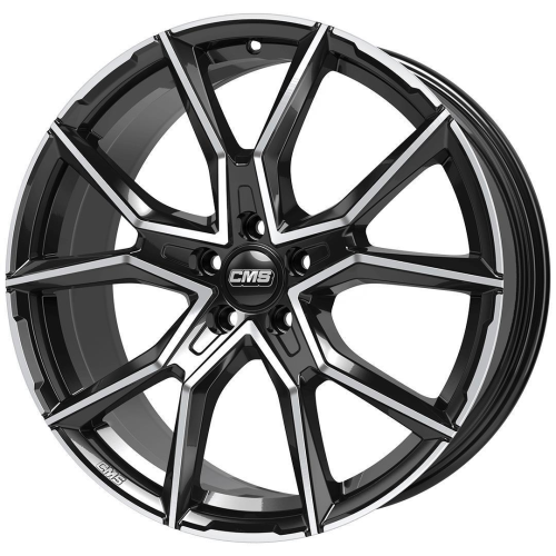18'' 5x108 CMS C33 Diamond Black Gloss ET48 8J