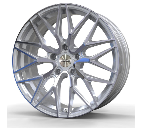 18'' 5x108 Venue Foxy Silver Polished ET40 8.5J